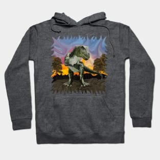 Tyrannosaurus Rex at the Twilight Hour Hoodie